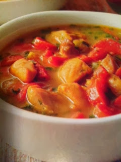 Easy crockpot recipes: Coconut Curry Chicken Stew Crockpot Recipe