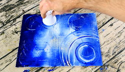 ripples water painting rain abstract acrylics relaxing cups plates brush plastic fan acrylic youtu