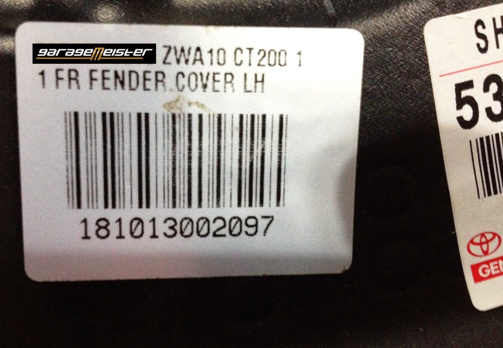 Lexus genuine parts
