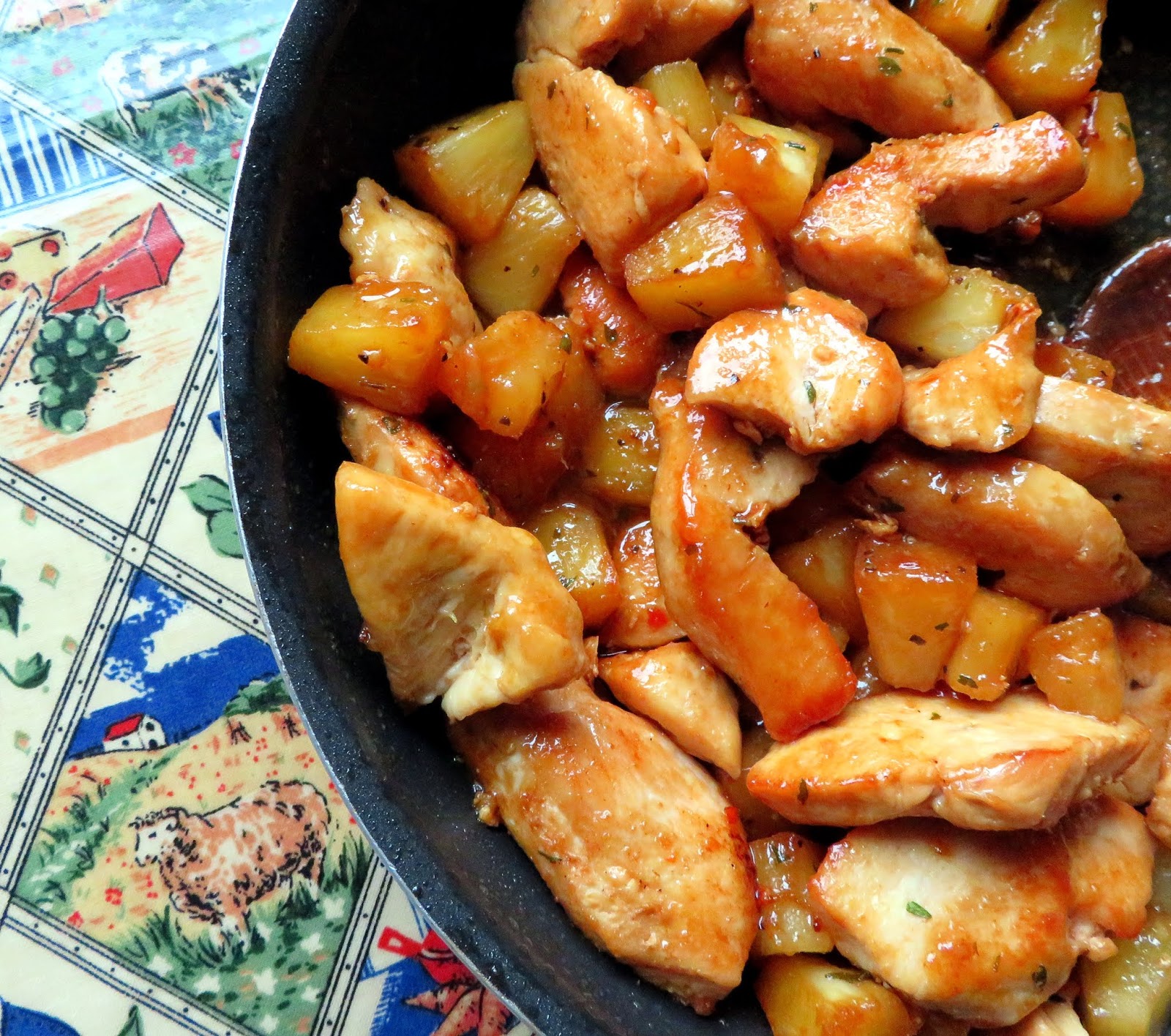 Garlic Butter Pineapple Chicken The English Kitchen