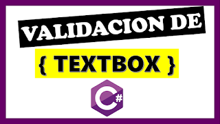 Validaciones en C#