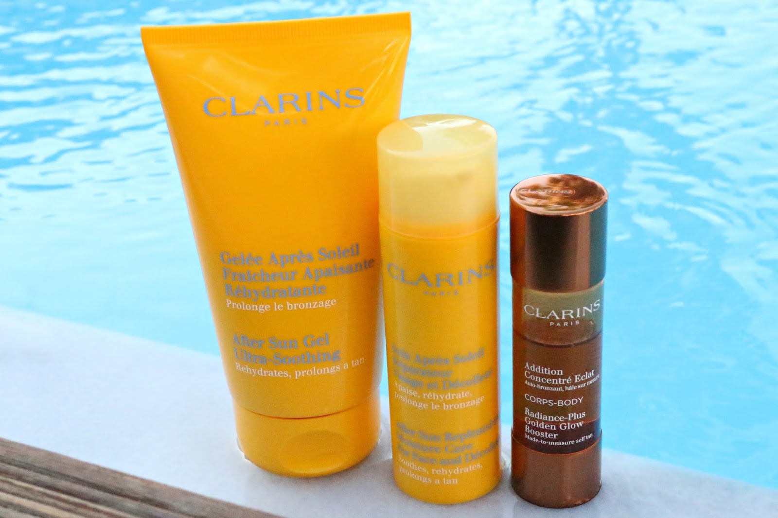 My Favourite Clarins After Sun Combinations for Face and Body
