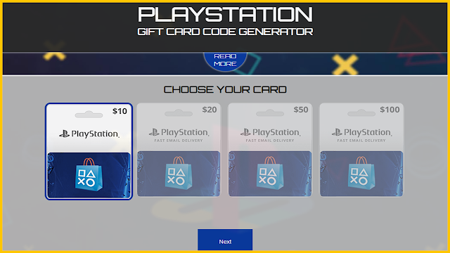 PlayStation Gift Card Codes Generator 2021