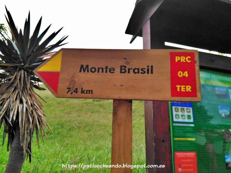 ANGRA do HEROISMO-MONTE BRASIL(Isla Terceira-Açores): recorrido, de unas 2'30-3h de duración, muy gratificante y nada difícil de realizar