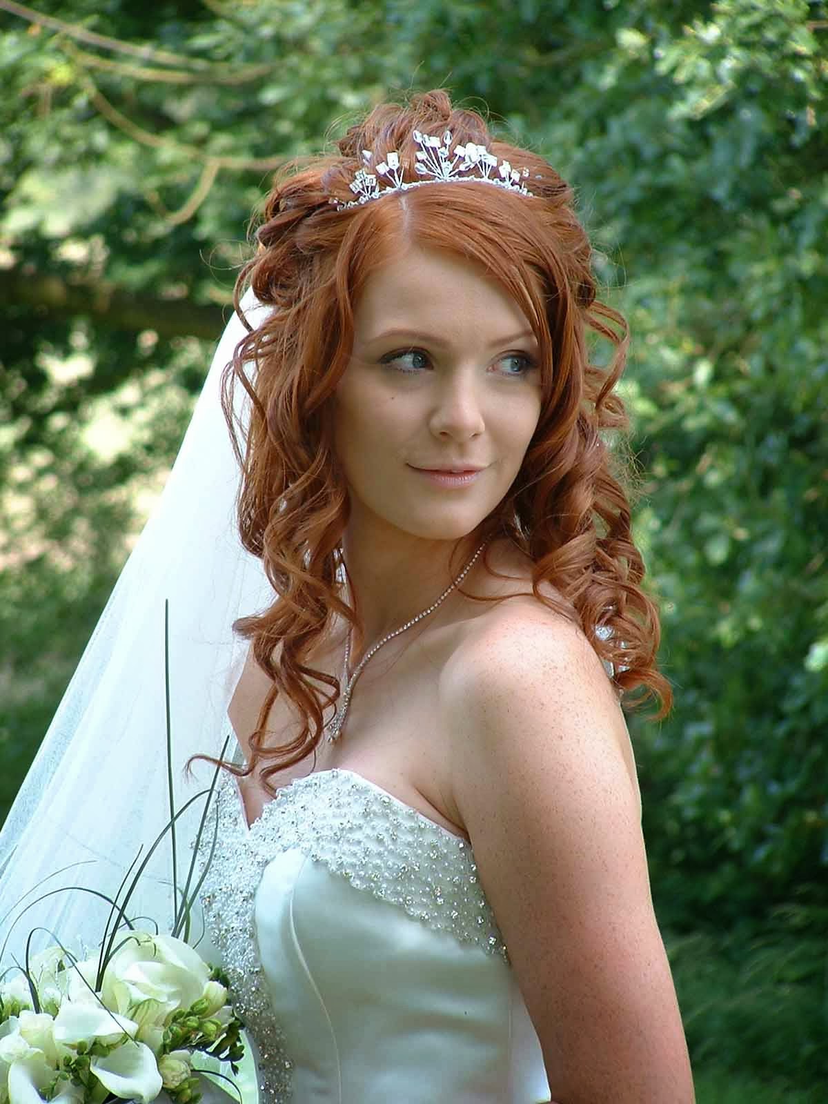 Wedding Hairstyles With Tiara 2014 Hairstyle Trends
