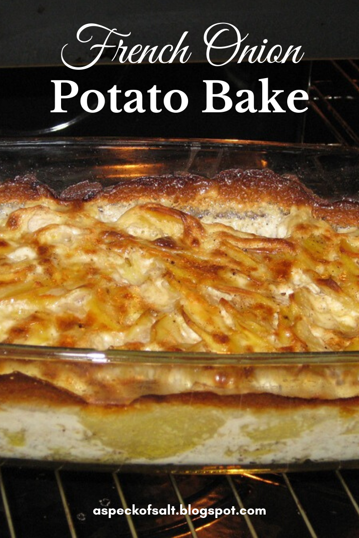 Recipe French Onion Potato Bake A Speck of Salt