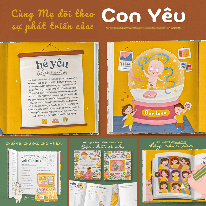 [A116] Activity book - Trọn bộ sách giải trí hữu ích cho Mẹ Bầu