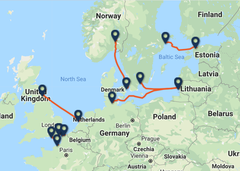 Ferry Tracker Dfds Seaways Ferry Tracking