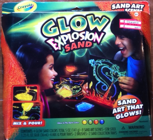 The Secret To Saving: Target: Crayola Glow Explosion Sand for $1.74!