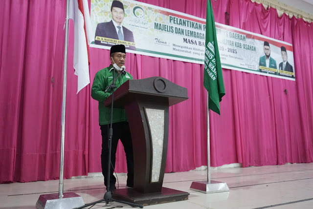 Wabup Hadiri Pelantikan PD Majelis Lembaga Al-Washliyah Kabupaten Asahan Masa Bakti 2020-2025 Wabup Hadiri Pelantikan PD Majelis Lembaga Al-Washliyah Kabupaten Asahan Masa Bakti 2020-2025