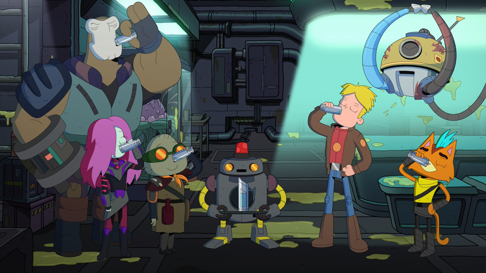 крайний космос 2. крайний космос гэри и квин любовь. крайний космос 2 сезон кубик в кубе. космо рубеж гэри. капитан гэри крайний космос.