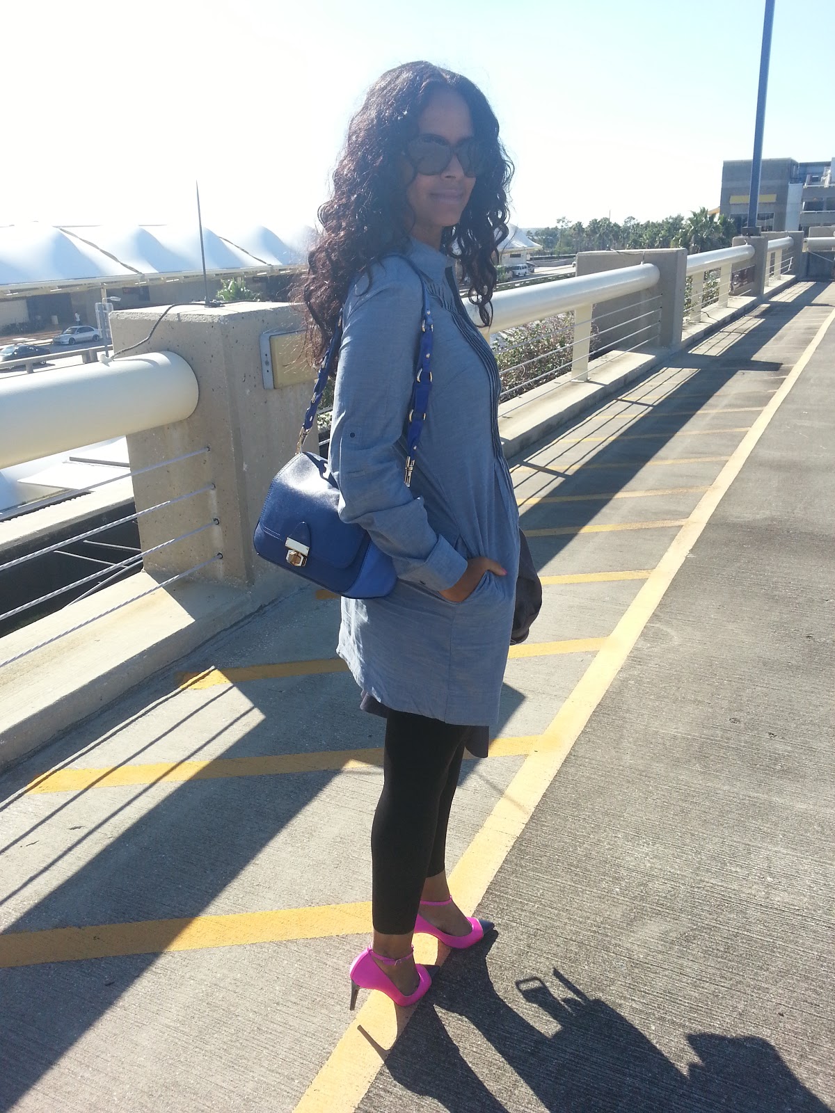My Fashion Archive: Chambray and pink