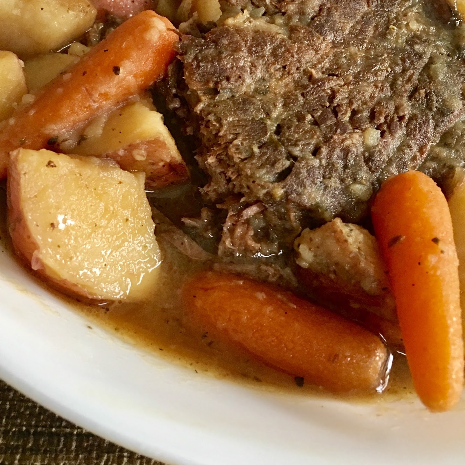 Tips, Treats & Treasures Herb Pot Roast Easy and Delicious