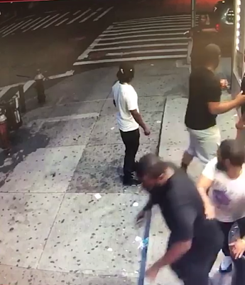 man cctv shows shocking shot head viral moment gunman who