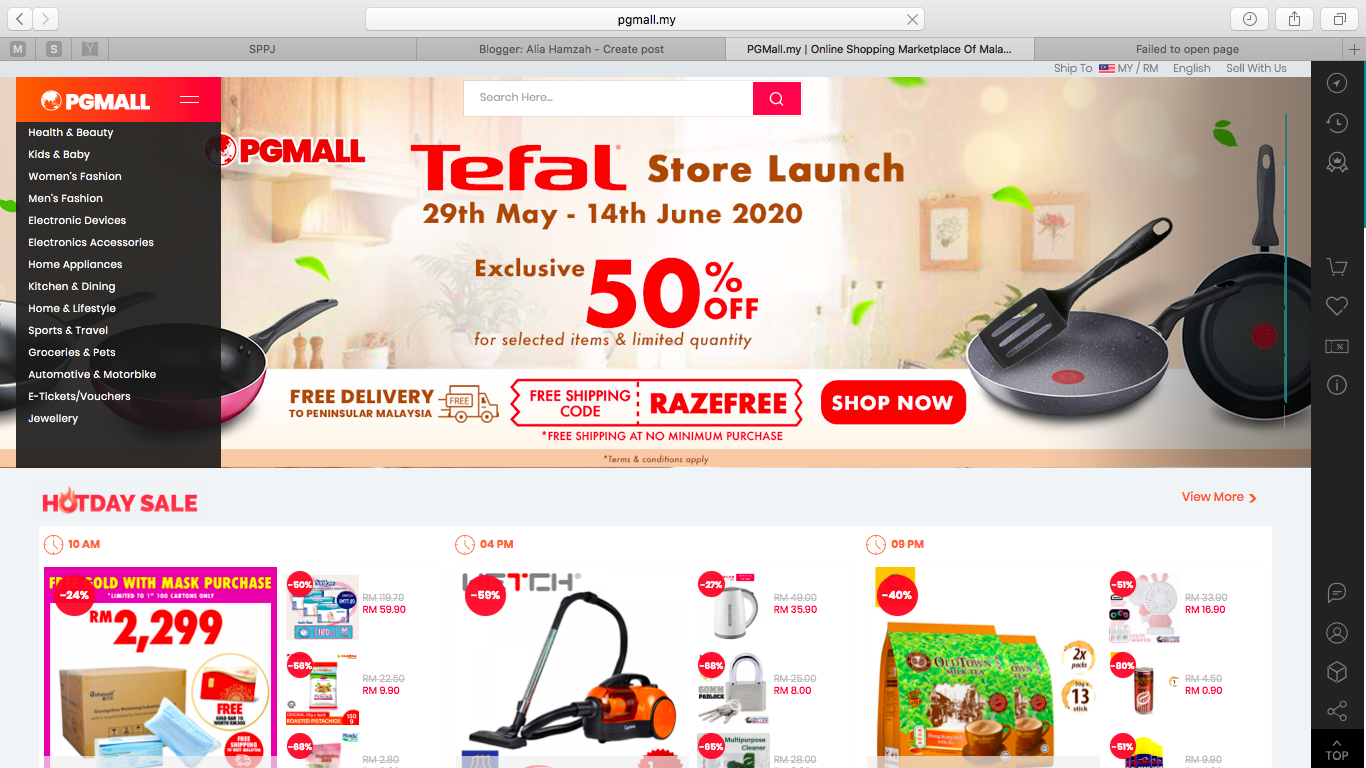 PG Mall - Malaysia #1 E-commerce Platform