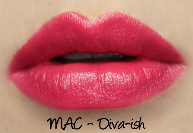 MAC MONDAY | MAC is Beauty - Diva-ish Lipstick Swatches & Review