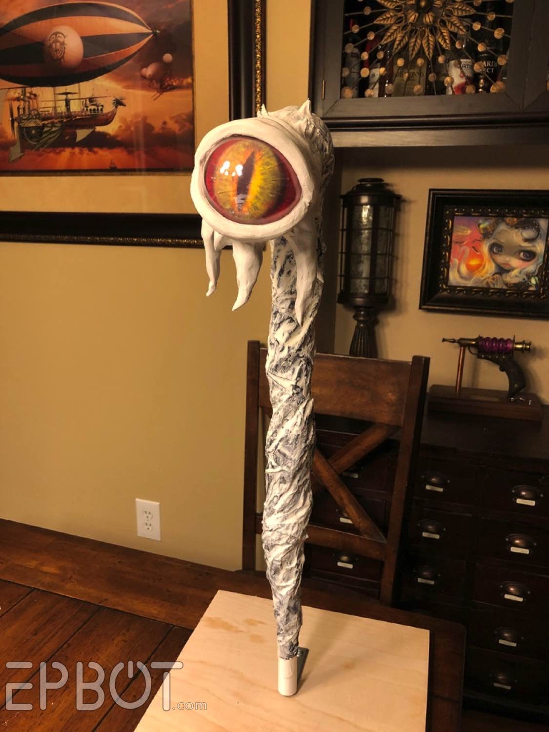 EPBOT The Pupil The Master We Made The Trash Compactor Creature From Star Wars!