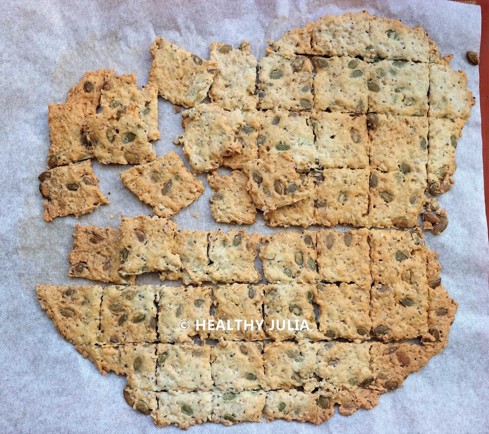 CRACKERS MULTIGRAINES Healthy Julia