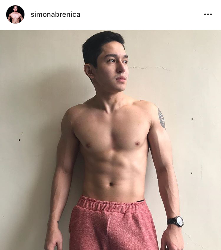 Shirtless Pinoy Simon Abrenica