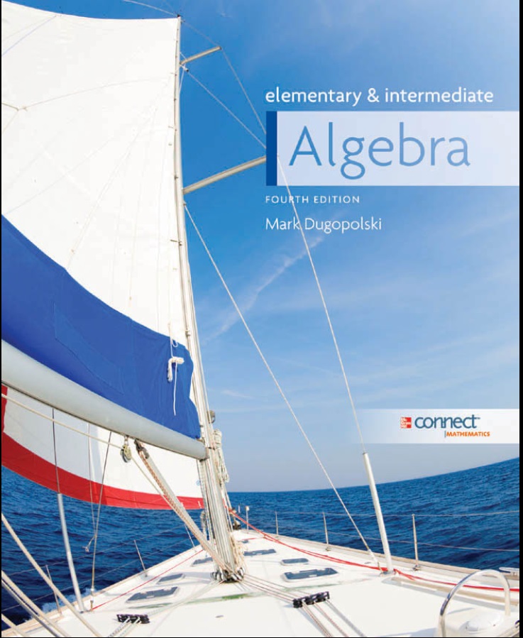 Elementary and Intermediate Algebra ,4th Edition