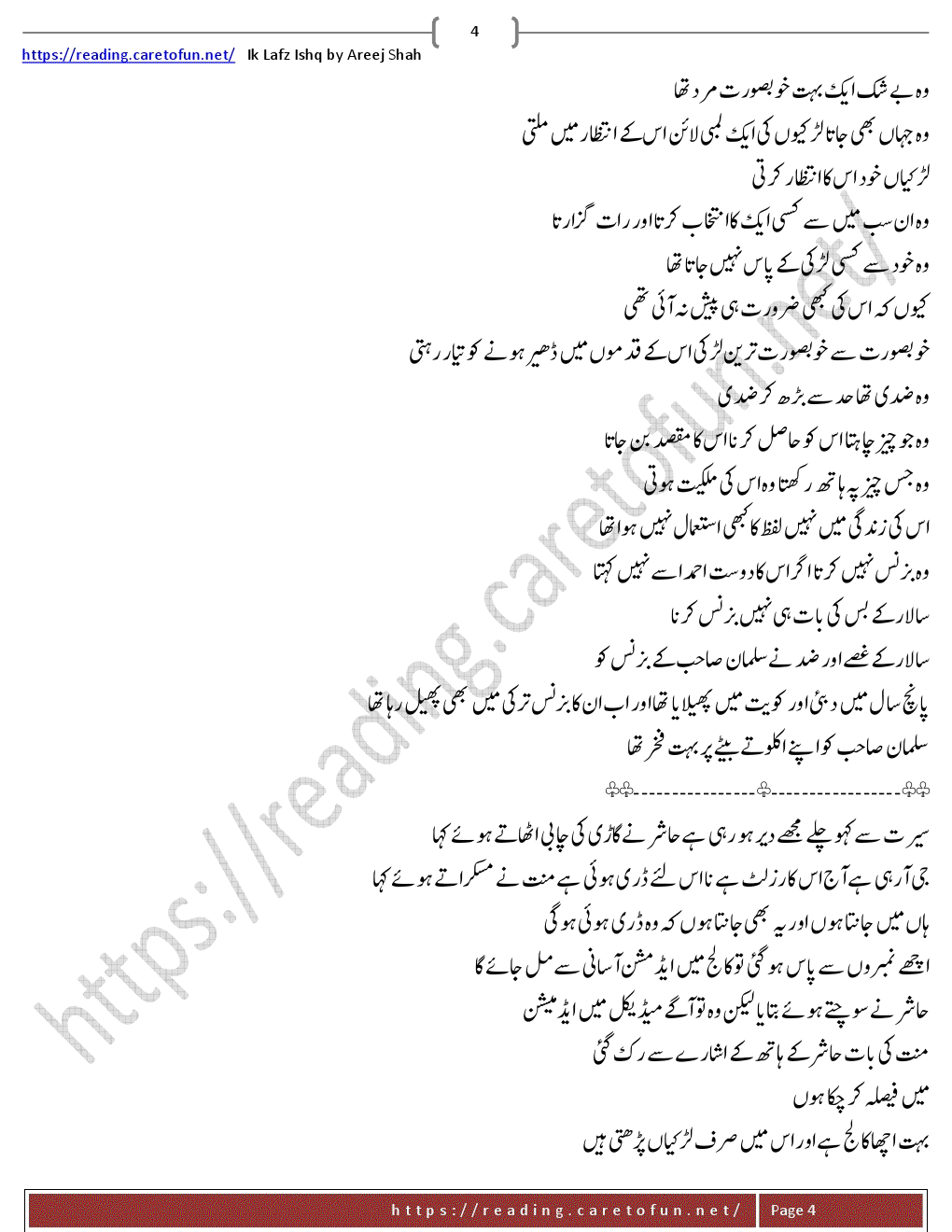 areej shah novel