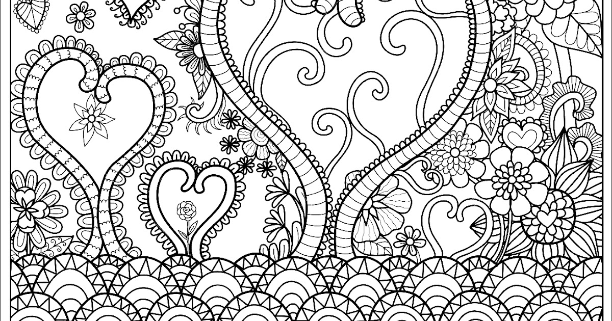 Download Herz Mandala Malvorlagen