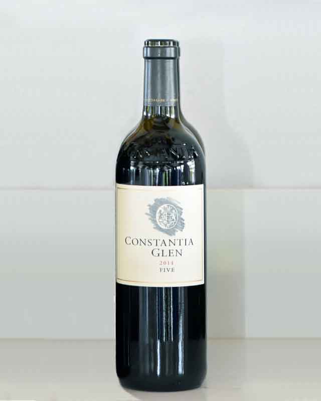 . MENU's Wine of the Week. Constantia Glen Five Bordeaux blend