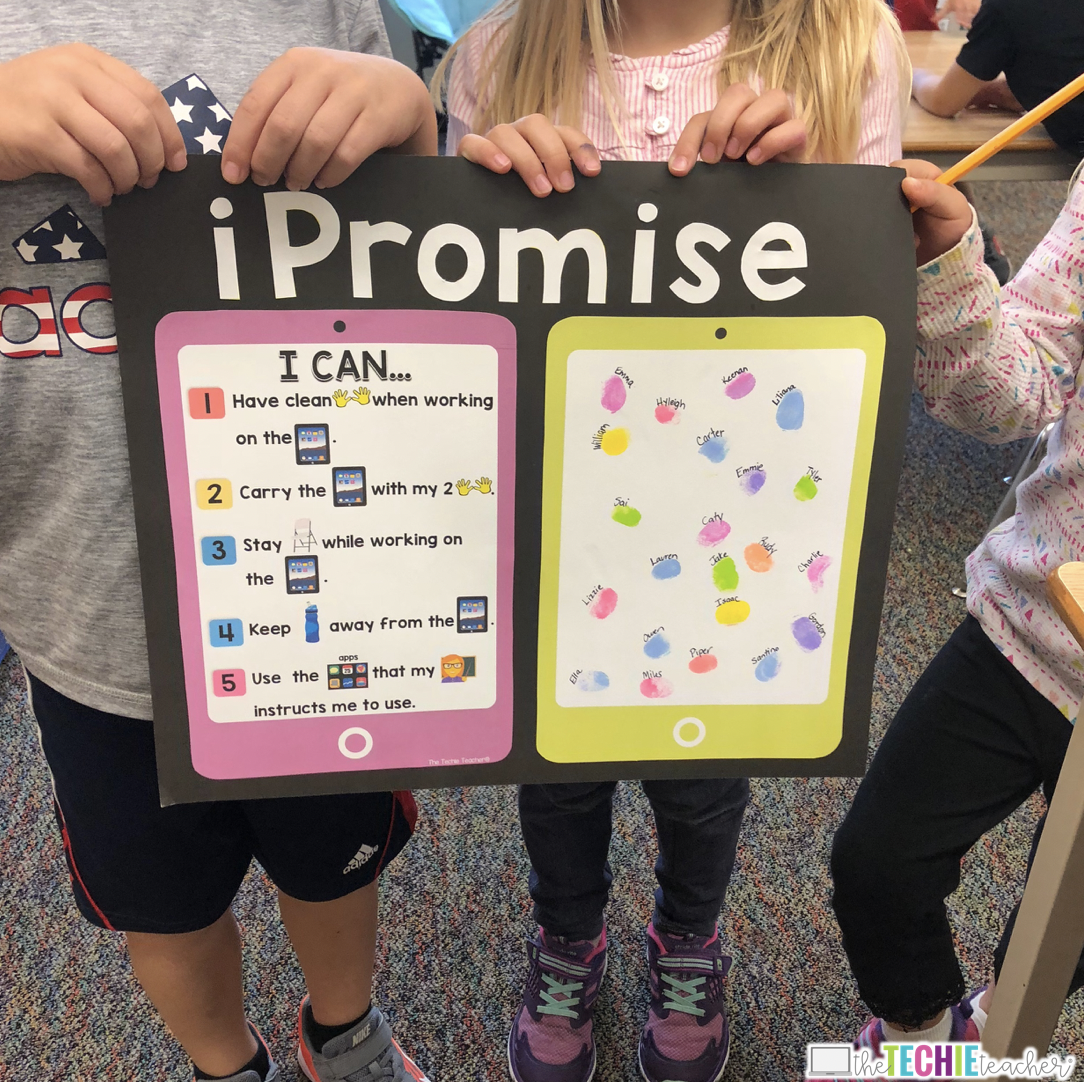 Chromebook Contract Poster The Techie Teacher®