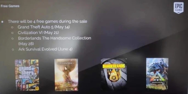 تسريب قائمة الألعاب المجانية القادمة على متجر Epic Games Store و ثلاثة عناوين ضخمة للغاية 