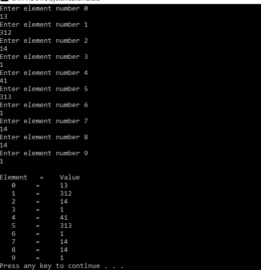 Arrays usage in c++ - C++programming