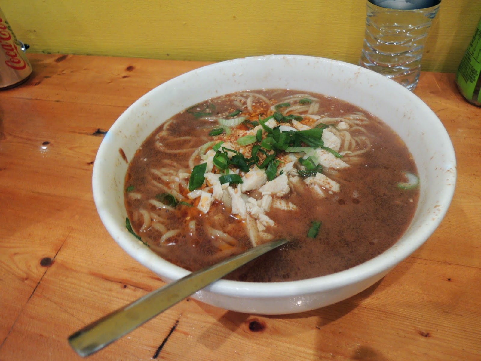 Pies and Fries 'Noodle Bar', Leicester Square (and some Unbirthday Cake)