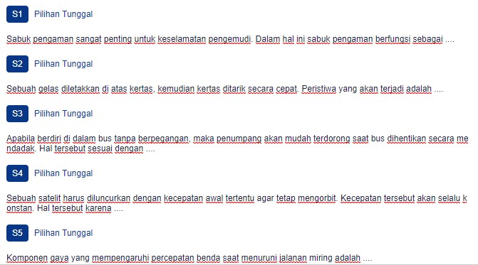 Contoh Soal Aplikasi Hukum Newton bagi Kehidupan ezy blog