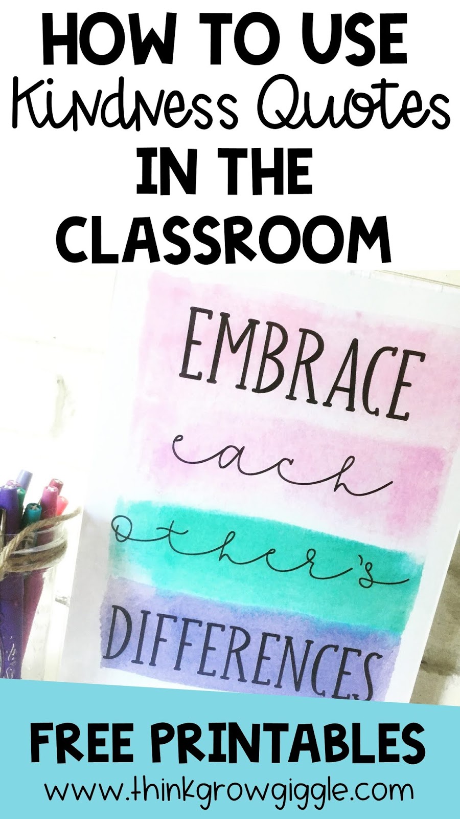 Featured image of post Classroom Kindness Quotes For Kids - Everyone in the classroom has a story that leads to misbehavior or defiance.
