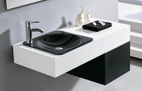 decoracional: MUEBLES DE BAÑO, ENCIMERAS A TODO COLOR