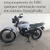 Moto é furtada do estacionamento do HRC