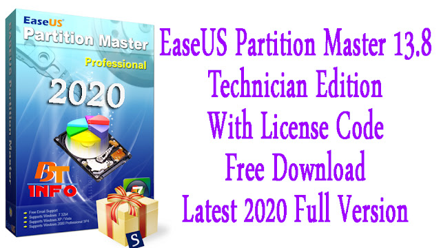 easeus partition master 13.5 license code free easeus partition master 13.5 license code free