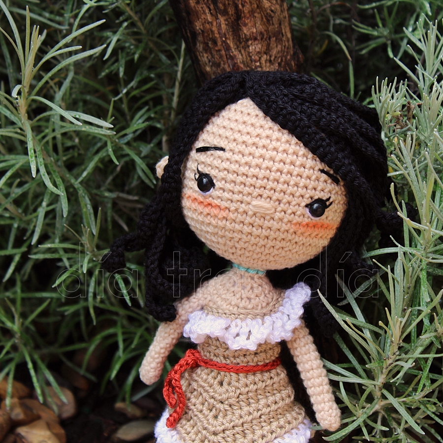 Pocahontas amigurumi