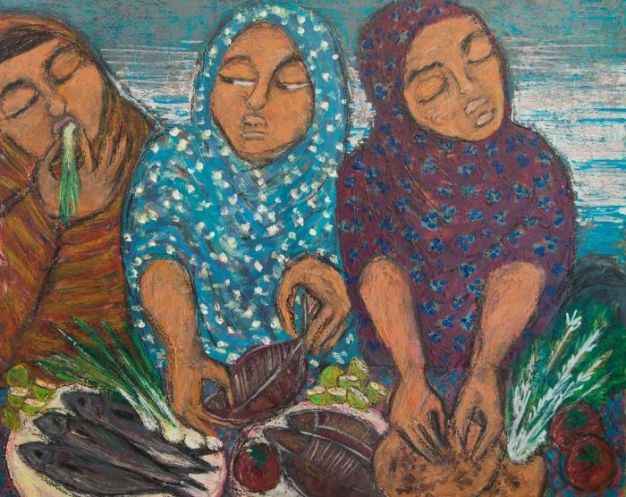 Египетский художник-экспрессионист. Hala el Sharouny Hala el Sharouny