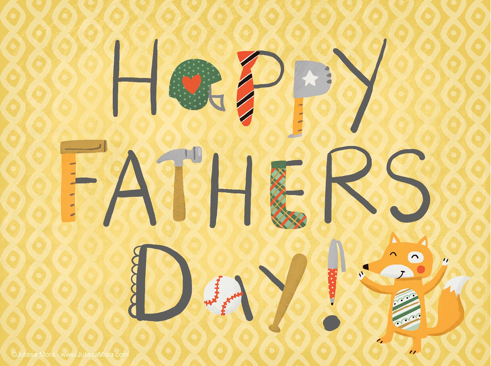 We Love to Illustrate FREE Printable Father's Day cards!