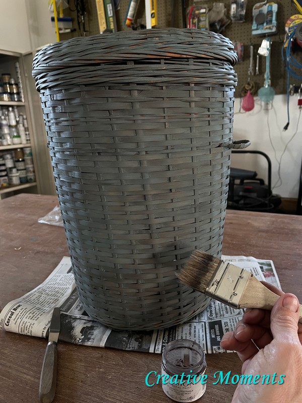 Milk Paint on Wicker?