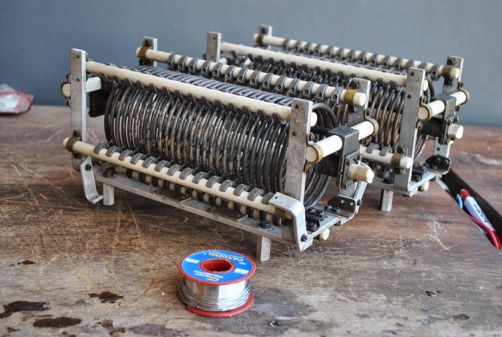 RESTORASI ELECTRONIC TUBES ROLLER INDUCTOR , VARCO JOHNSON , TUBES 813