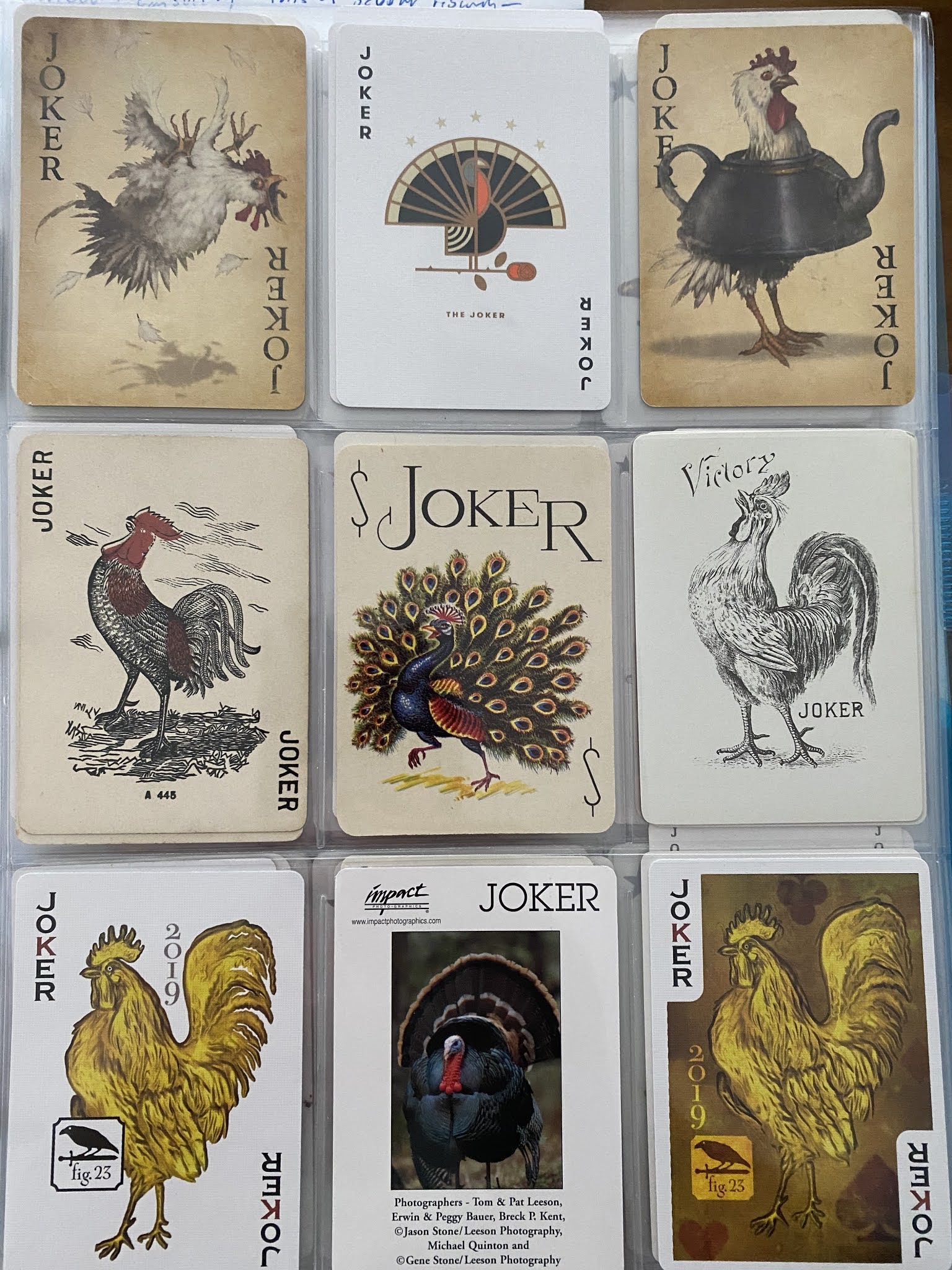 Amused by Jokers am I! The Birds and the Bees Jokers!