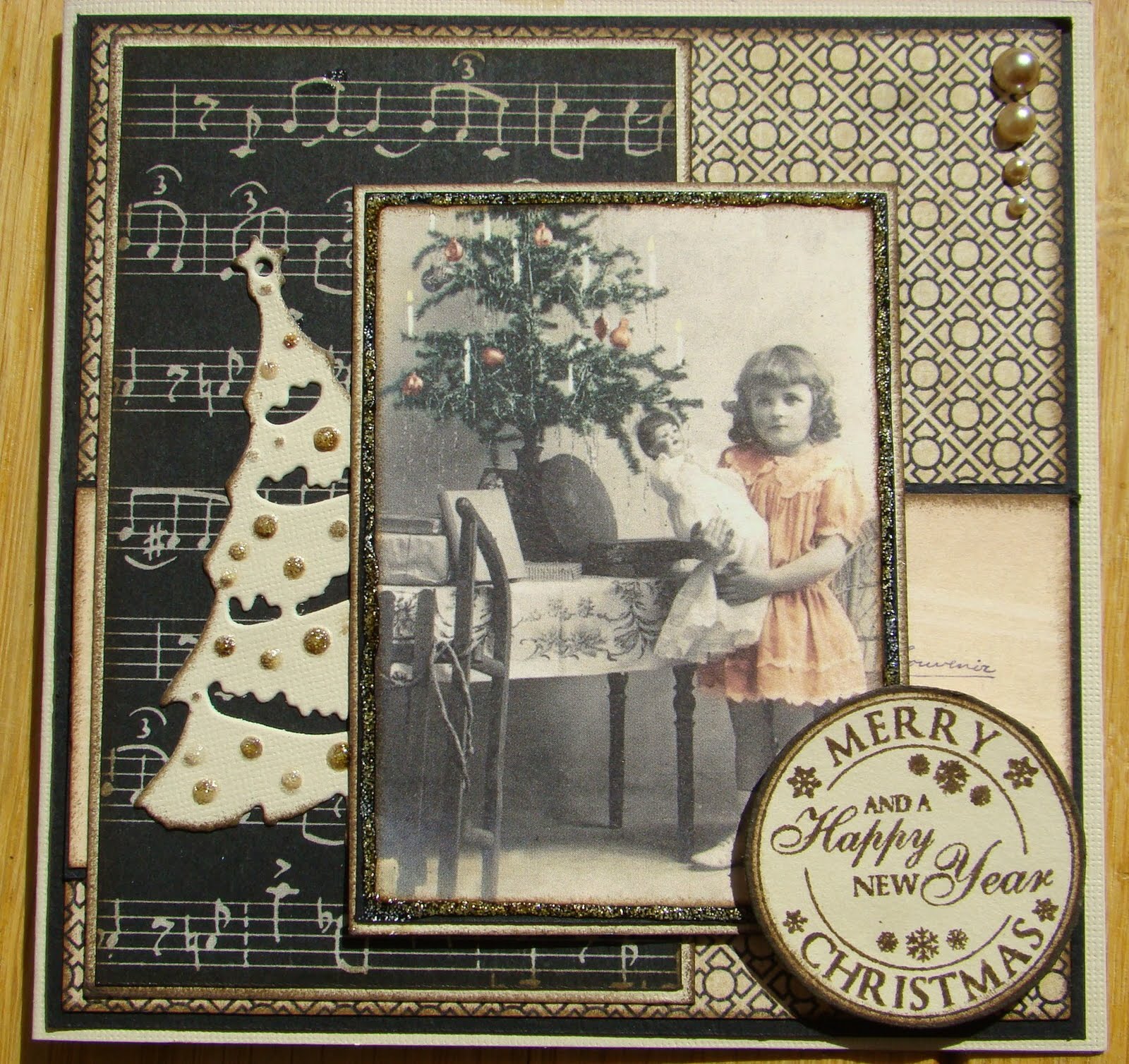 Scraps by Diana Vintage kerst