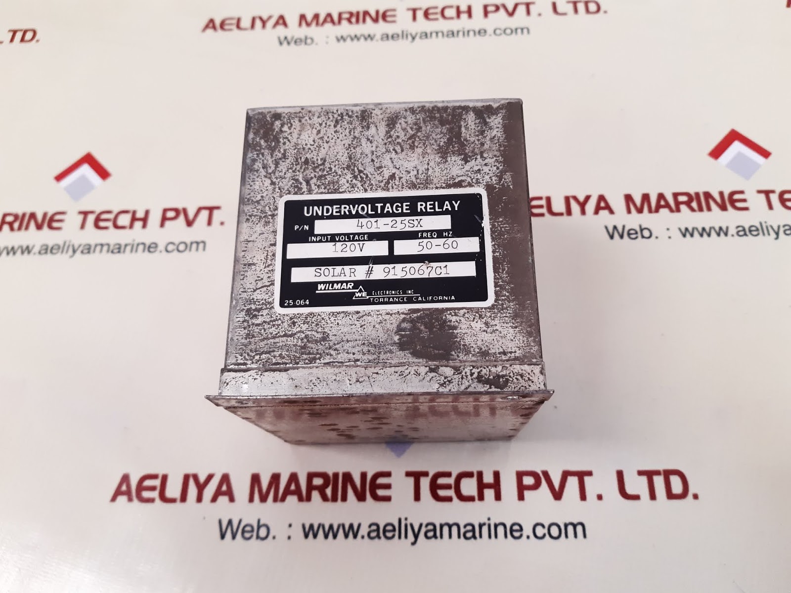 WILMAR ELECTRONICS 40125SX UNDERVOLTAGE RELAY Aeliya Marine