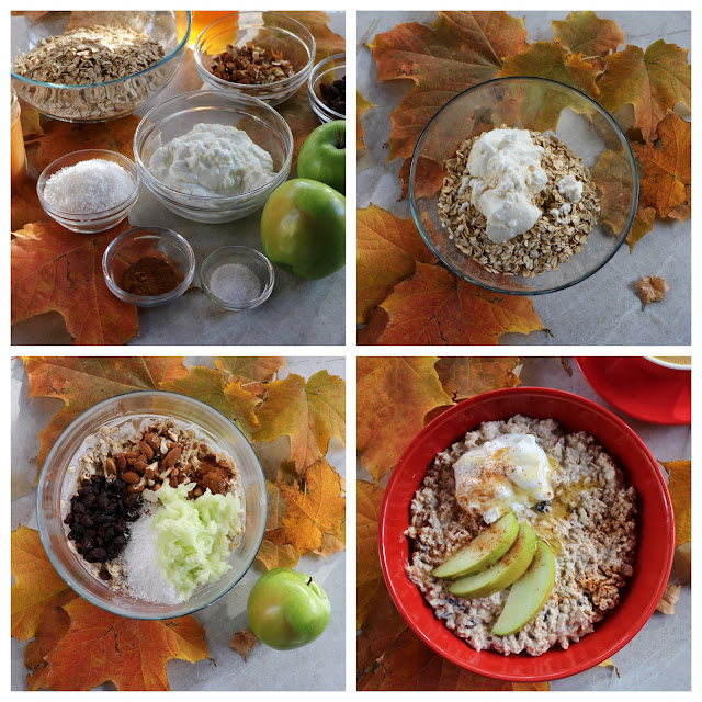 Yates Yummies Bircher Muesli, Overnight Apple Oats