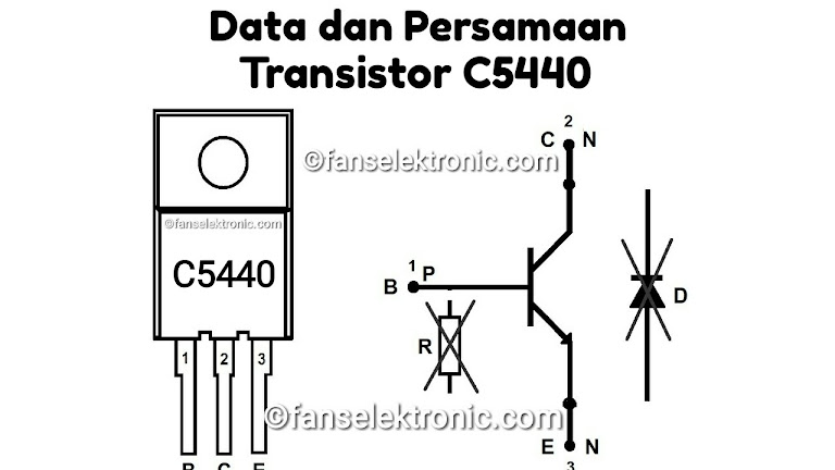 daftar transistor dan persamaannya