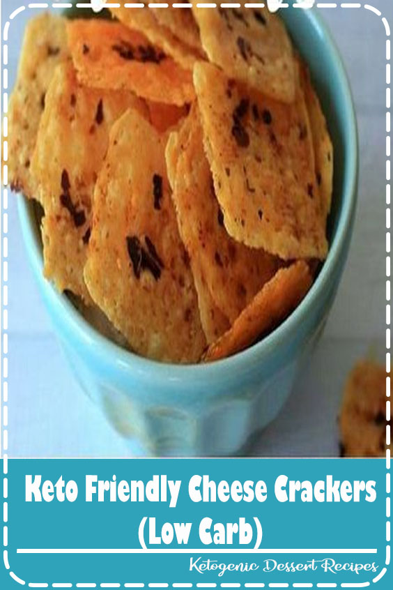 Keto Friendly Cheese Crackers (Low Carb) Merci Brian
