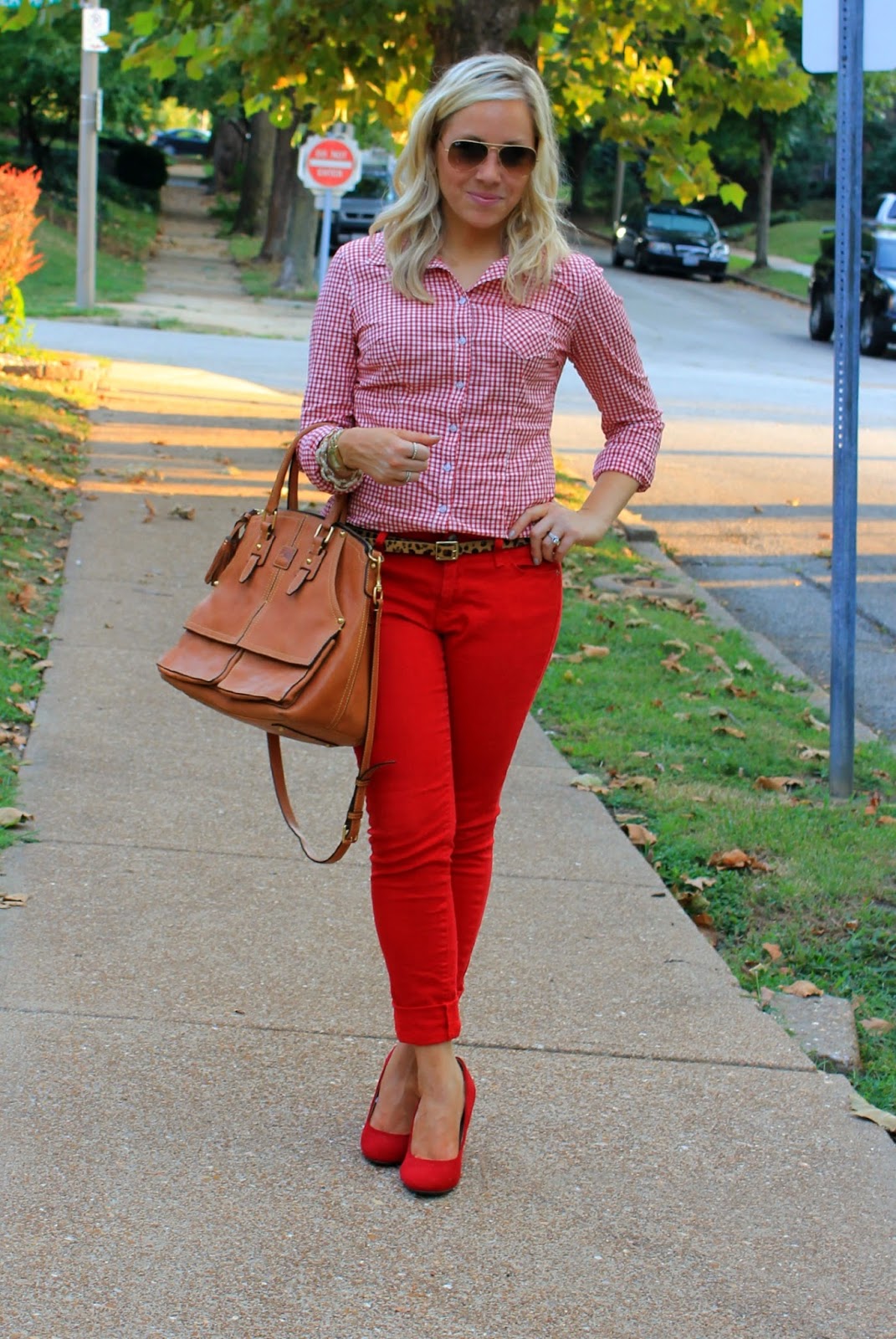 Stylin in St. Louis: Red All Over + A Birthday...