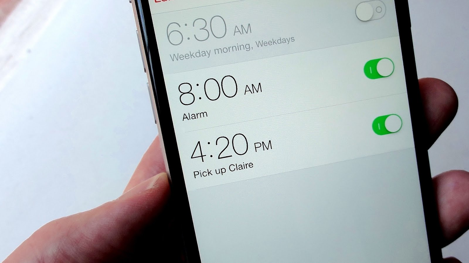 Set My Alarm For 6 O Clock In The Morning Alarm Choices