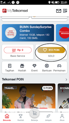 Cara Mendapatkan 1GB Internet dari Telkomsel Poin